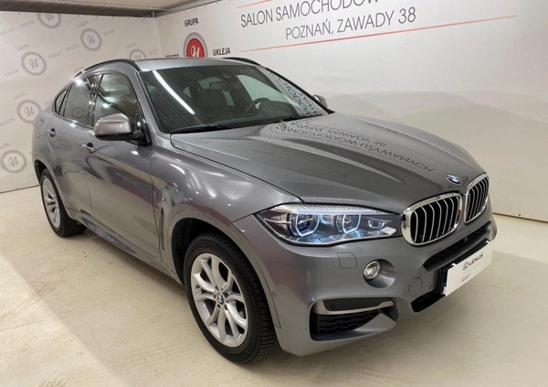 BMW X6 cena 194900 przebieg: 110849, rok produkcji 2018 z Poznań małe 211